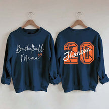 Custom Basketball Mom Love Sweatshirt