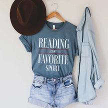 Reading is My Favorite Sport Comfort Colors T-Shirt
