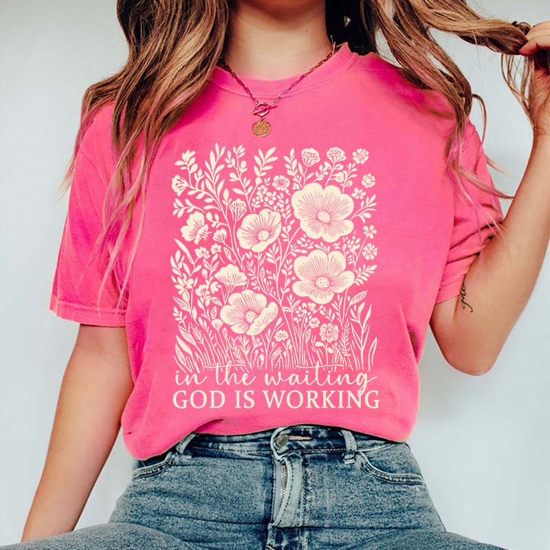 Vintage Floral Bible Verse T-Shirt
