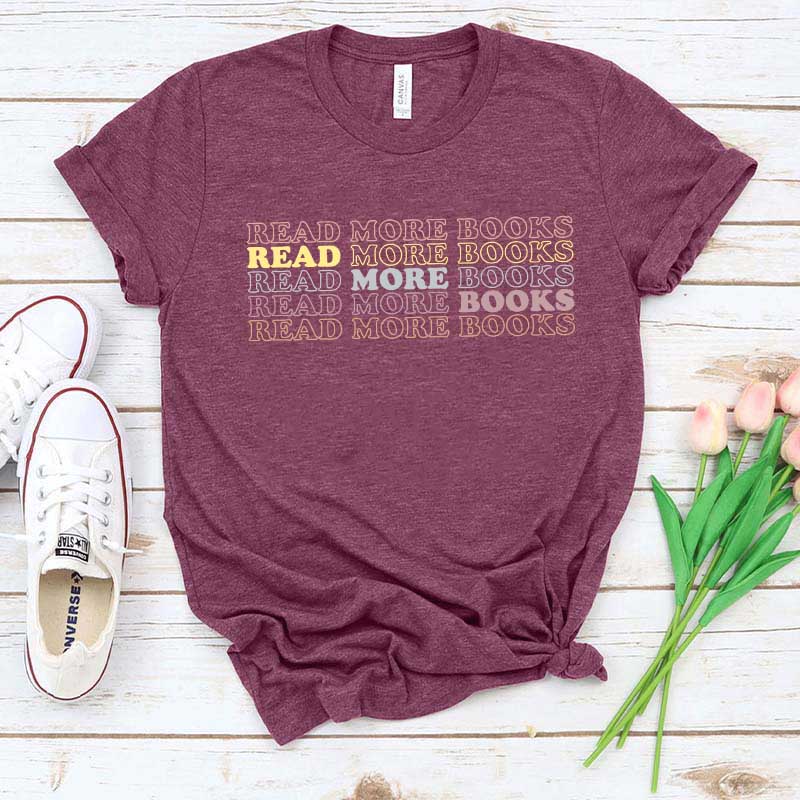 Cute Librarian Read More Books T-Shirt
