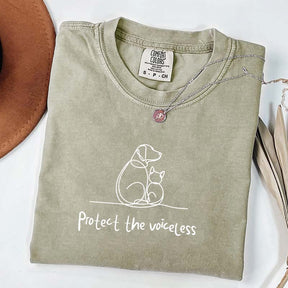 Protect Animals Dog Cat Lover T-Shirt