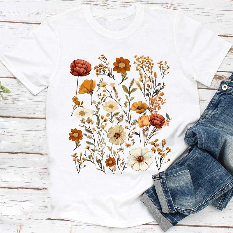 Vintage Cottagecore Nature Botanical T-Shirt