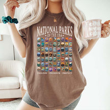 US National Park Camping T-Shirt