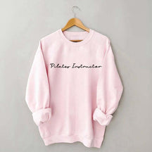 Pilates Fitness Instructor Sweatshirt