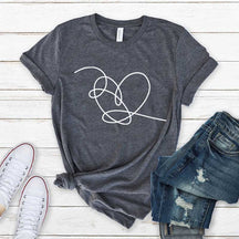 Love Yourself Heart T-Shirt