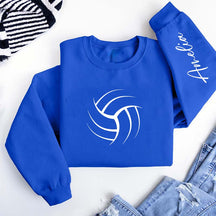 Personalized Volleyball Player Sweatshirt