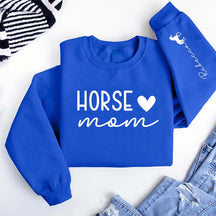 Custom Horse Mom Sweatshirt