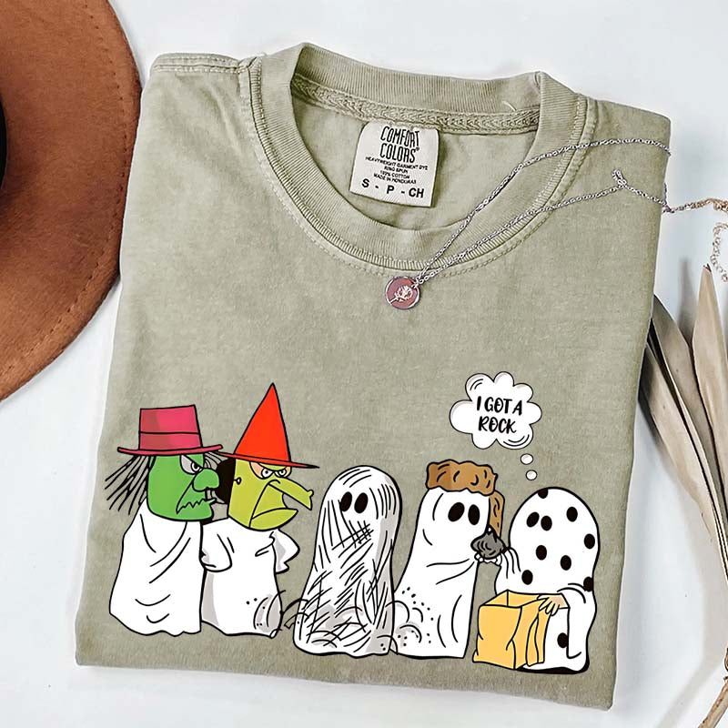I Got A Rock Halloween Meme T-Shirt