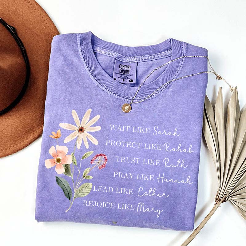 Boho Christian Faith Religious T-Shirt