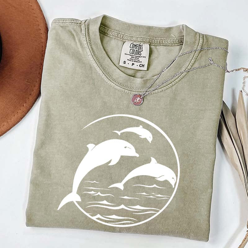 Dolphin Summer Sea Mammal T-Shirt