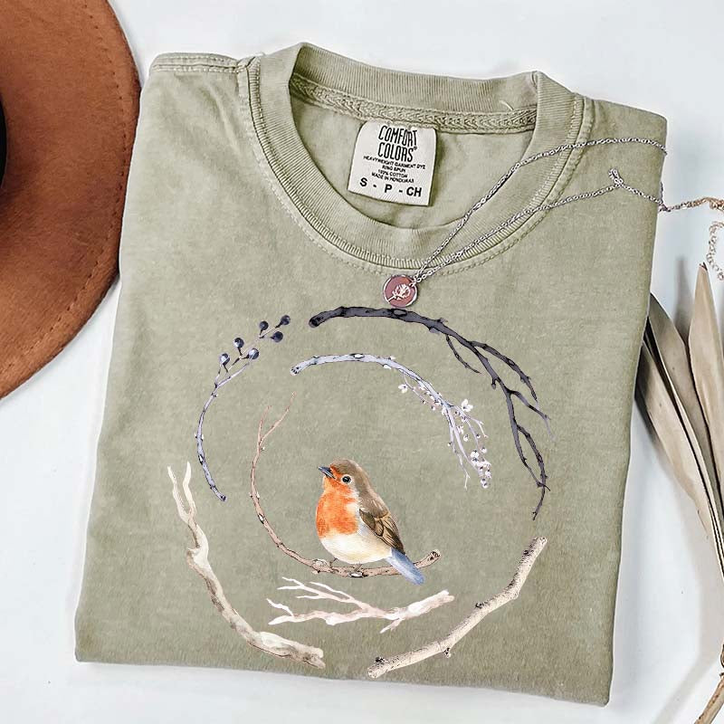 Cute Bird Lover Peace T-Shirt