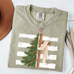 Christmas Tree Cross Faith T-Shirt