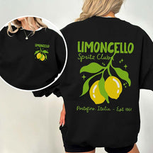 Limoncello Spritz Club Portofino Italy Sweatshirt