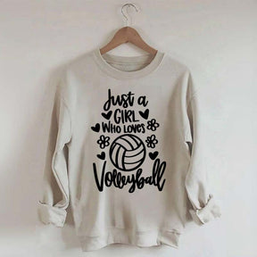 Floral Volleyball Sweatshirt