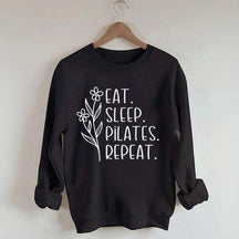 Floral Pilates Instructor Sweatshirt