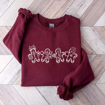 Gingerbread Teacher Christmas Sweatshirt
