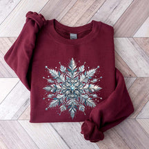 Snowflake Winter Christmas Sweatshirt