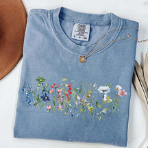 Retro Nature Spring Cottagecore Boho Flower T-Shirt