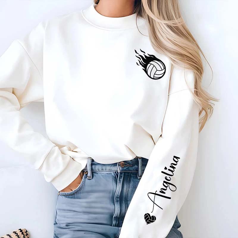 Personalized Volleyball Cute Sweatshirt