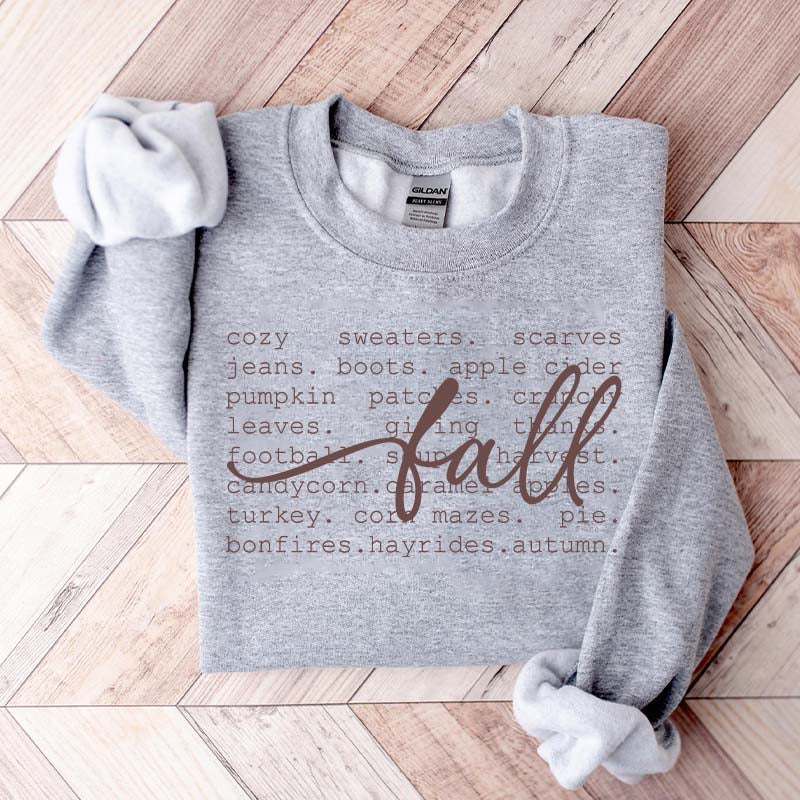 Fall Definition Sweatshirt