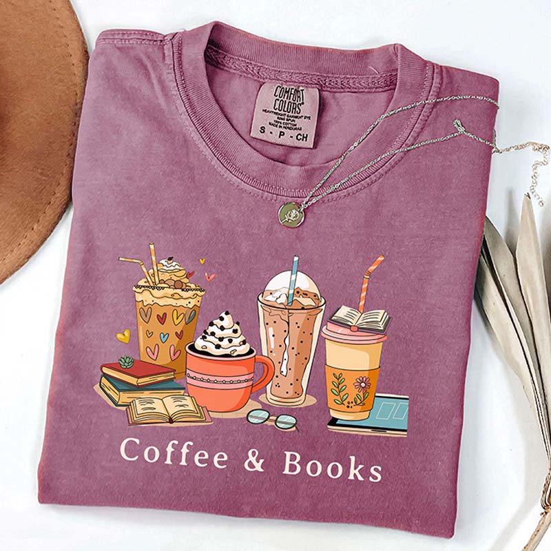 Coffee & Books T-Shirt
