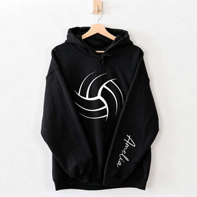 Personalized Volleyball Mom Name Hoodie