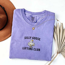 Workout Silly Goose Powerlifting T-Shirt