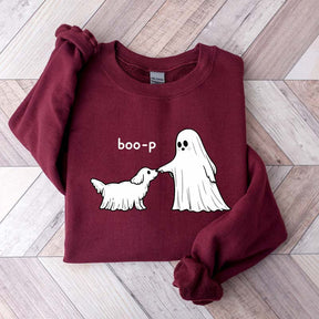 Spooky Season Boo-P Halloween Crewneck Sweatshirt