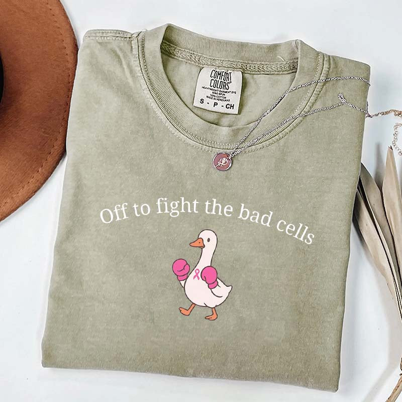 Off To Fight The Bad Cells T-Shirt
