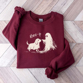 Funny Ghost Puppy Boo-P Dog Sweatshirt