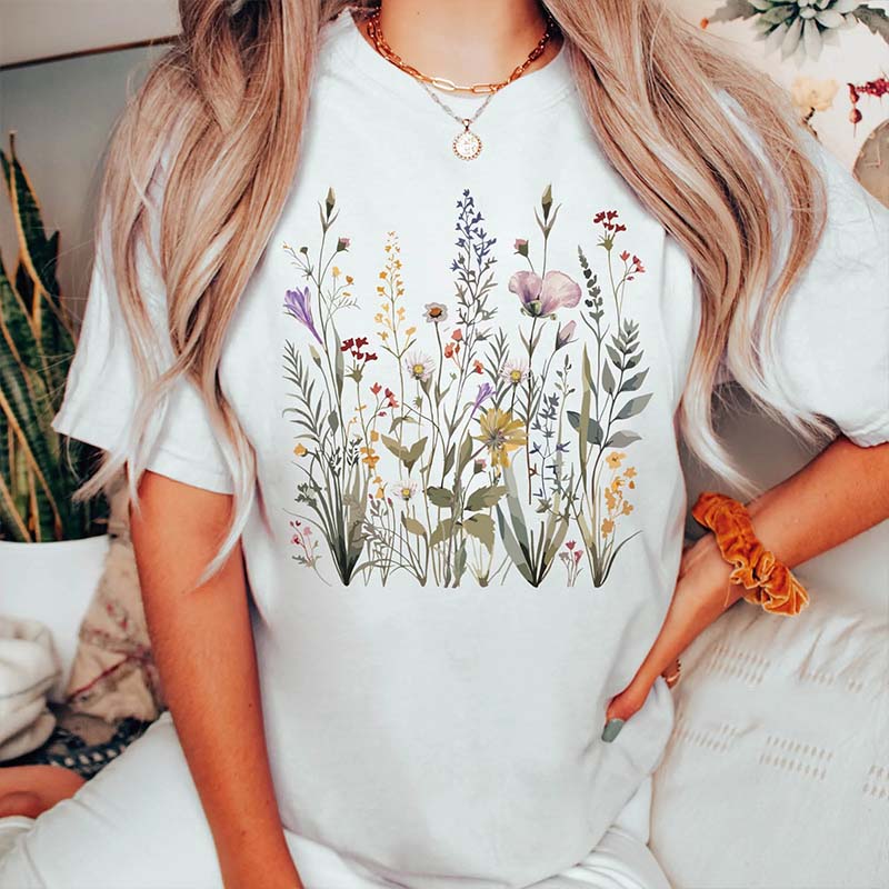 Vintage Botanical Garden Lover T-Shirt