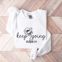 Keep Going Bundle Flower Sweatshirt