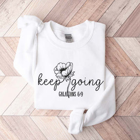 Keep Going Bundle Flower Sweatshirt