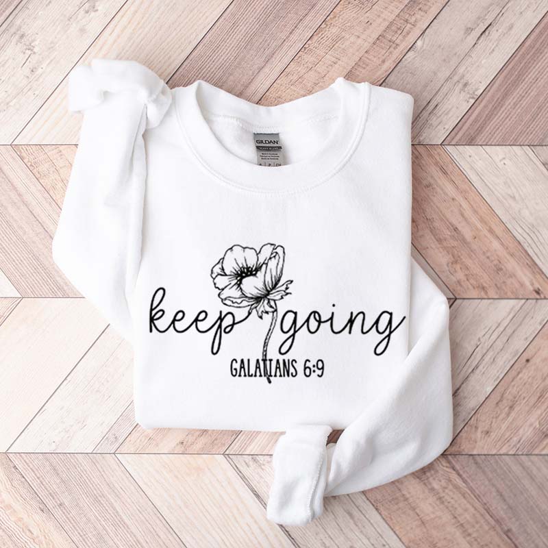 Keep Going Bundle Flower Sweatshirt