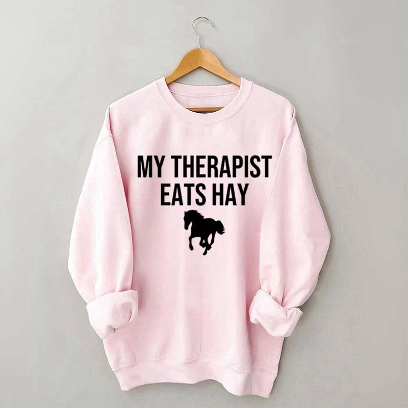 Horse Lover Equestrian Farm Sweatshirt