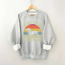 I've Got Friends In Low Places Dachshund Sweatshirt