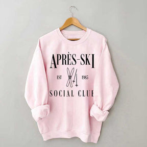 Apres-Ski Social Club Skiing Sweatshirt