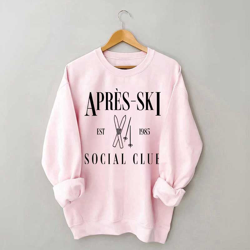 Apres-Ski Social Club Skiing Sweatshirt