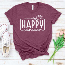 Happy Camper Marshmallow T-Shirt