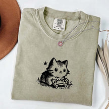 Gamer Cat Funny Gamer T-Shirt