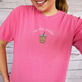 On The Rocks Iced Coffee Lover T-Shirt