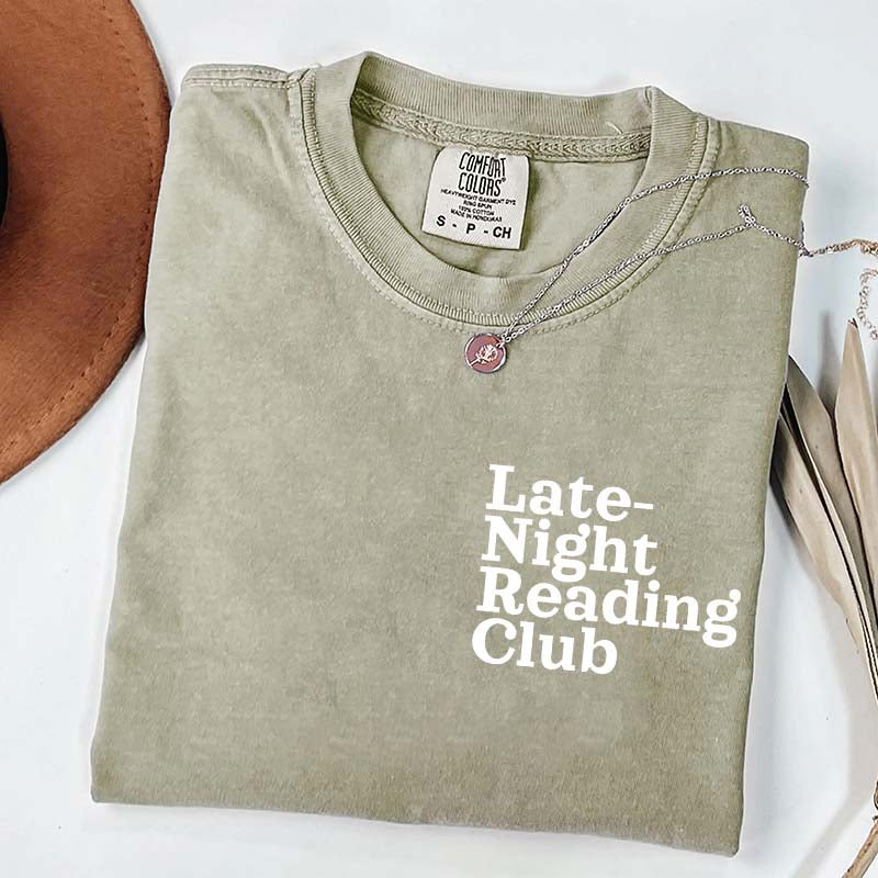 Late-Night Reading Club T-Shirt
