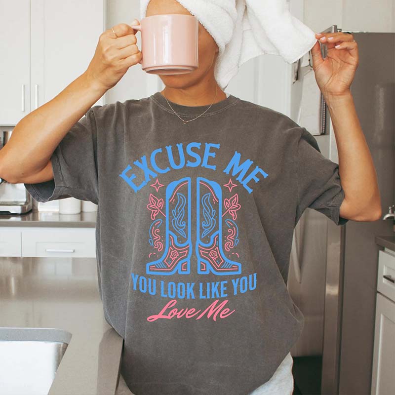 Retro Cowgirl Country Music T-Shirt