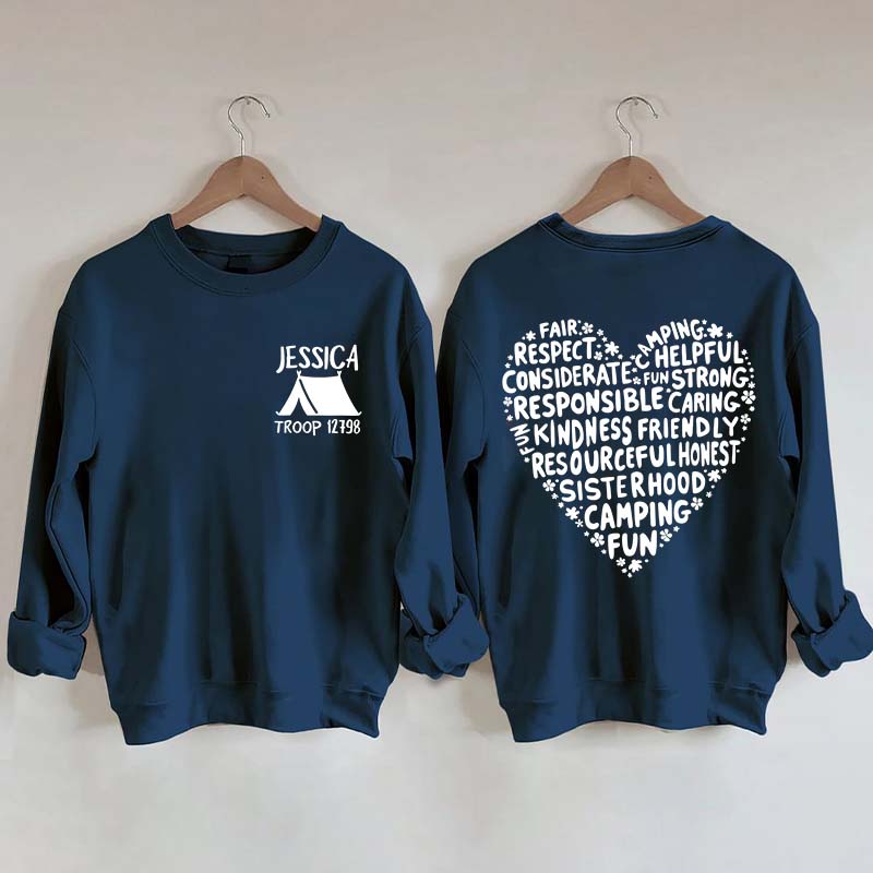 Custom Camp Sweatshirt