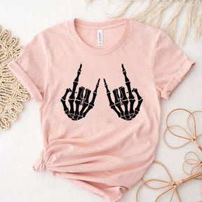 Skeleton Hand Rock and Roll T-Shirt