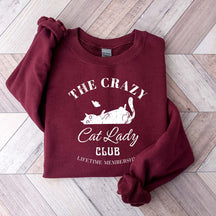Crazy Cat Lady Club Sweatshirt