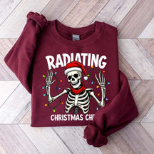 Radiating Christmas Cheer Sweatshirt