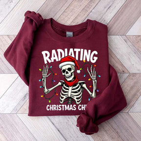 Radiating Christmas Cheer Sweatshirt