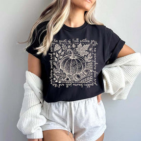 Comfort Colors Fall Pumpkin Autumn Nature T-Shirt
