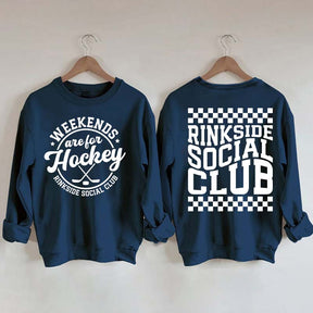 Weekends Are For Hockey Sweatshirt